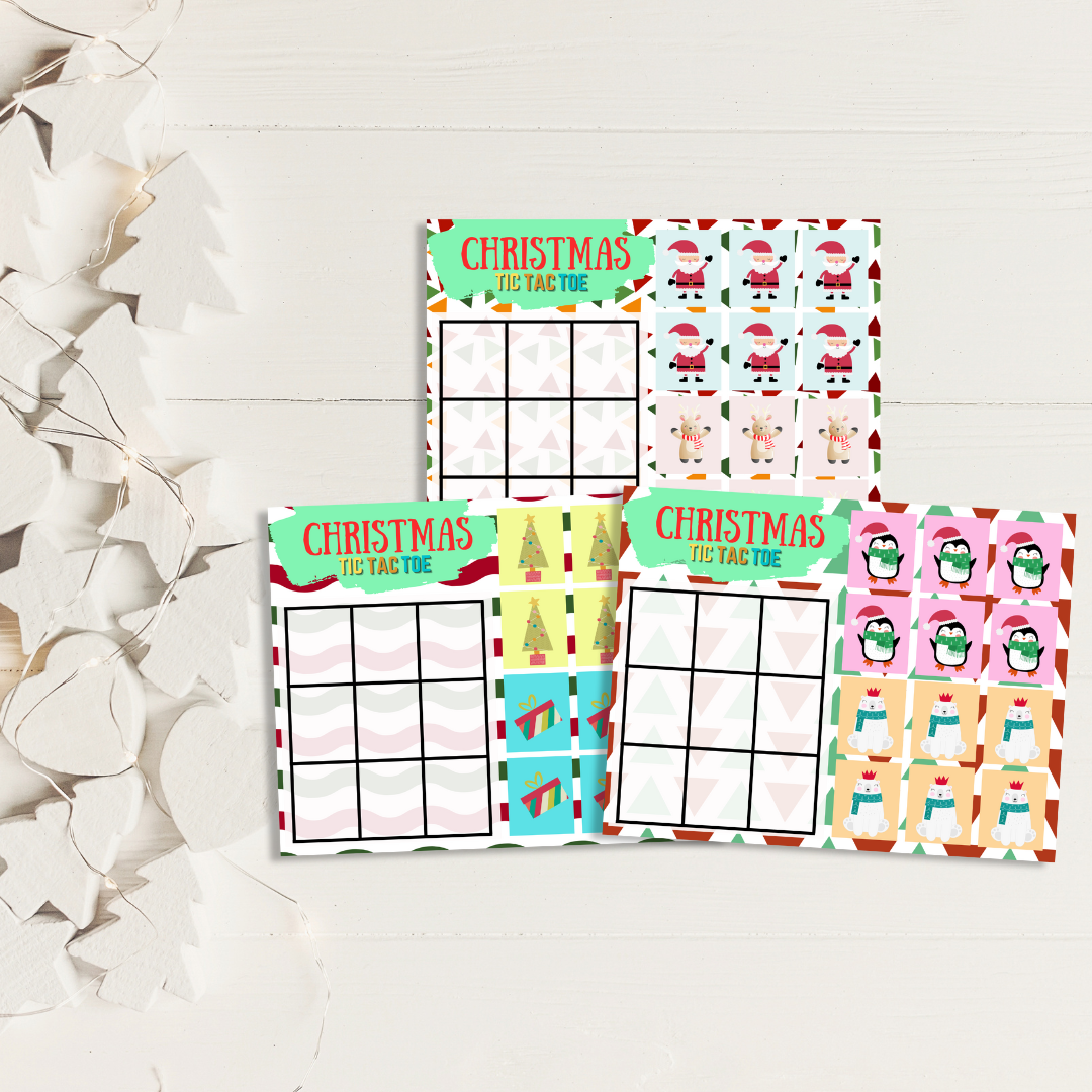 Christmas Games and Activities Templates Bundle