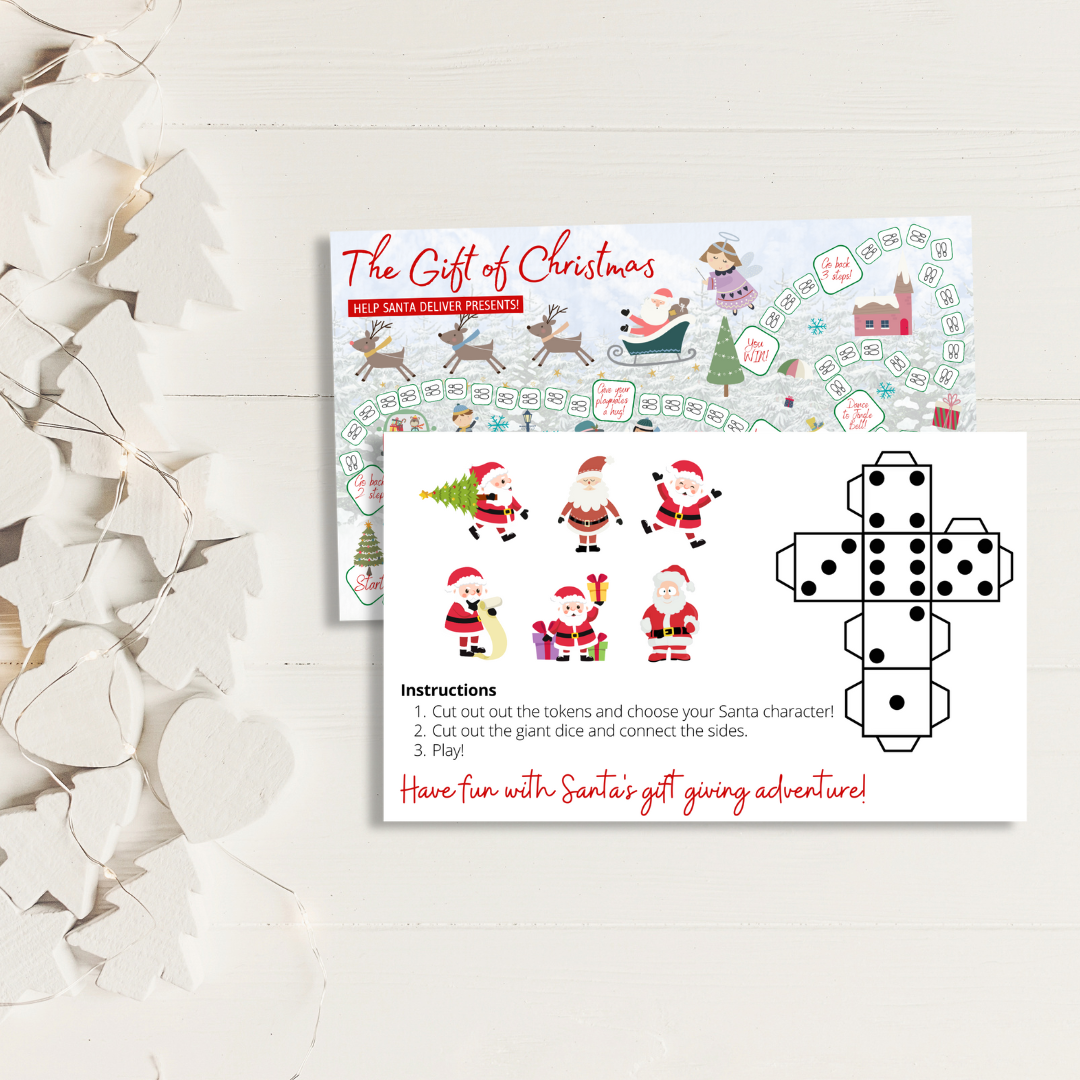 Christmas Games and Activities Templates Bundle