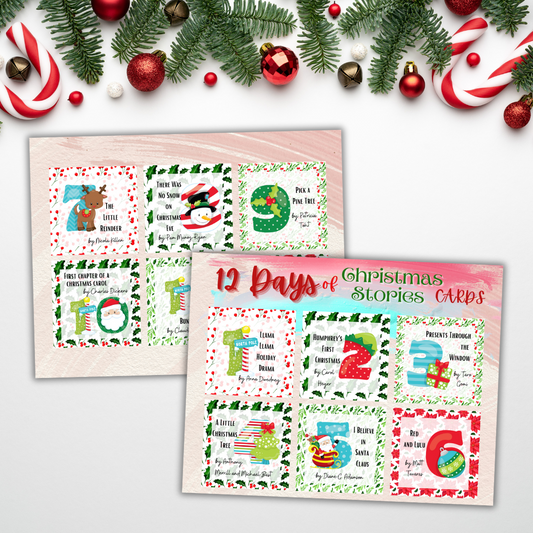 12 Days of Christmas Story Cards