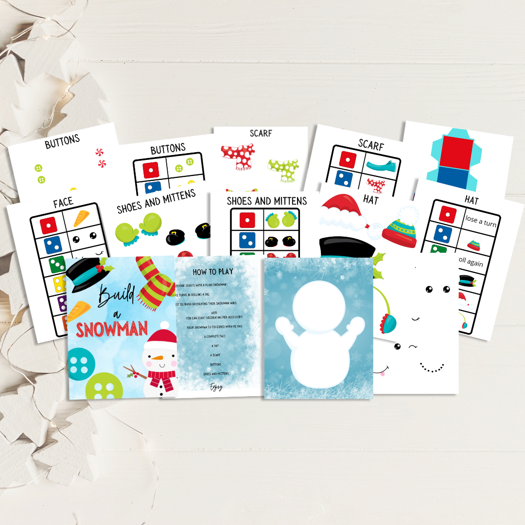 Christmas Games and Activities Templates Bundle