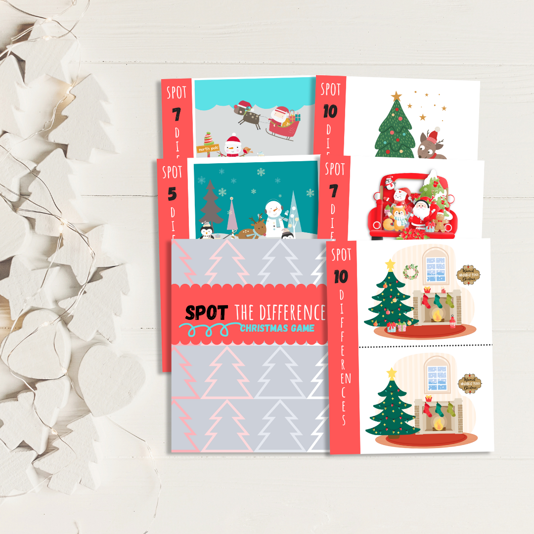 Christmas Games and Activities Templates Bundle