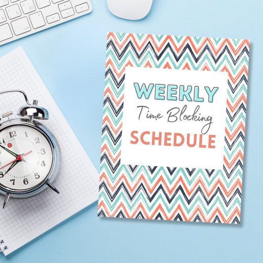 Weekly Time Blocking Schedule