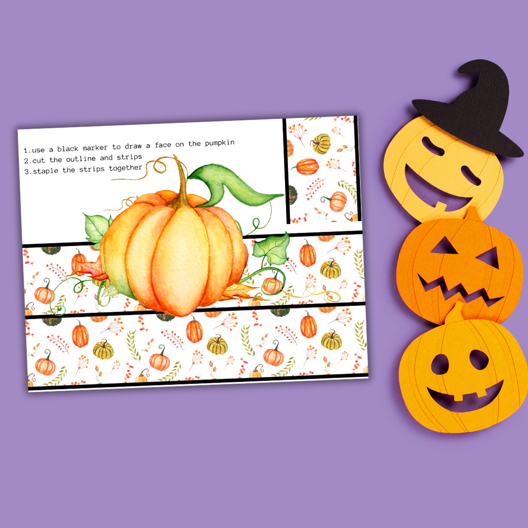 Pumpkin Hat Craft