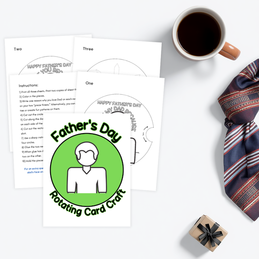 Father’s Day Rotating Card Craft
