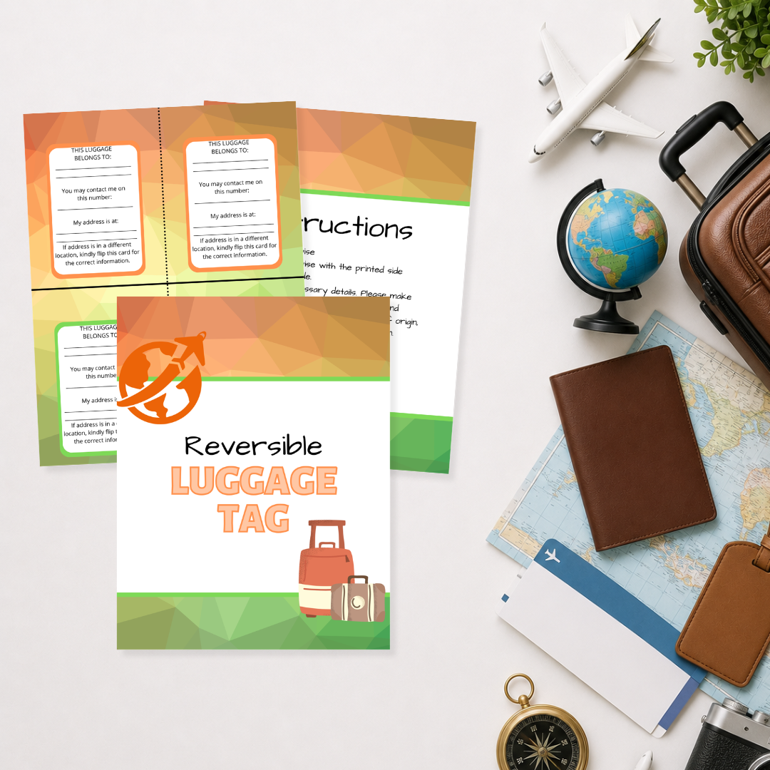 Reversible Luggage Tag
