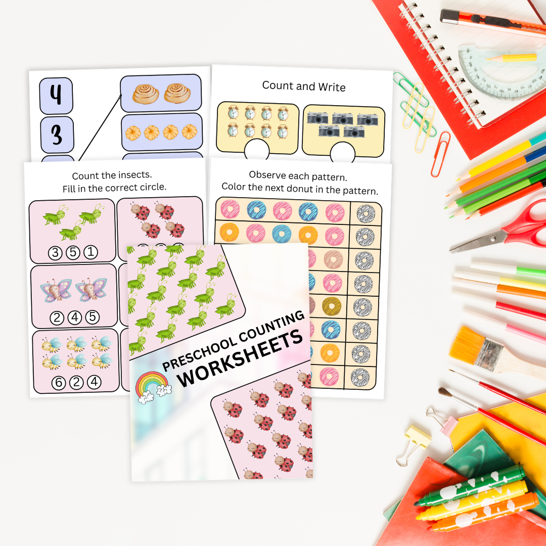 Preschool Counting Worksheets
