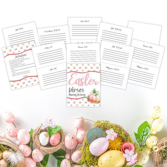 Easter Verses Sharing Activity