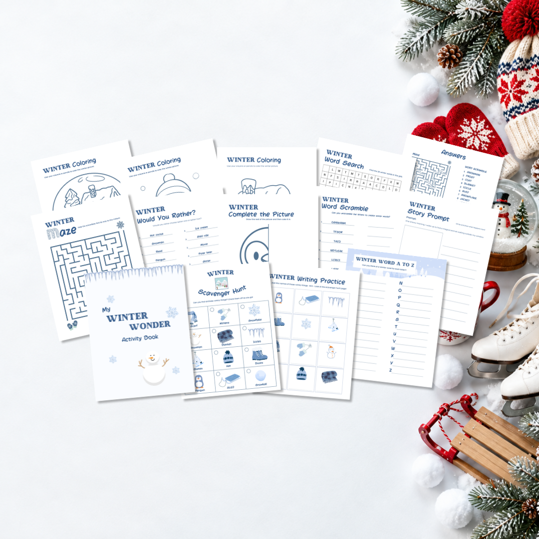 Winter Activity Book