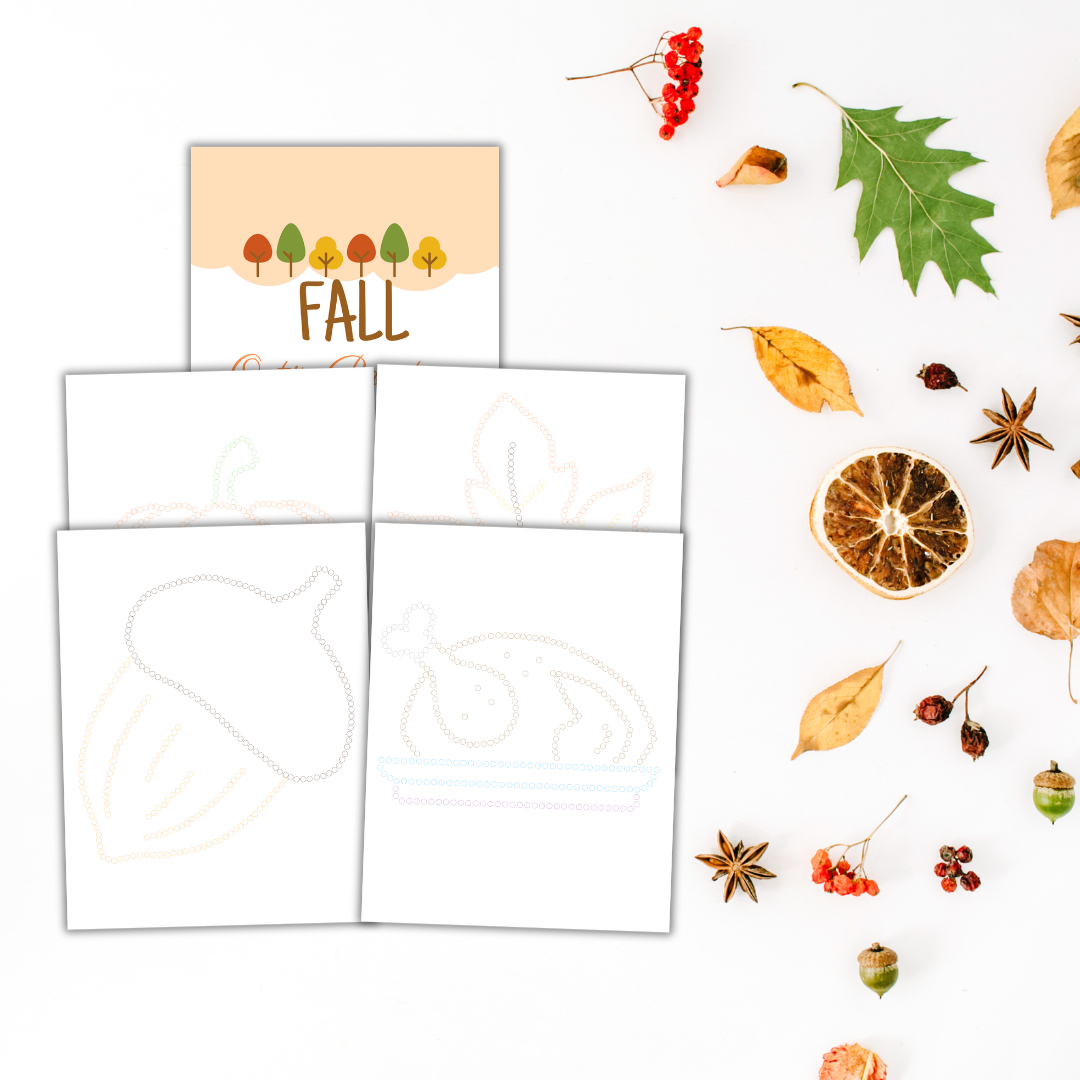 Fall Q-tip Painting Activity
