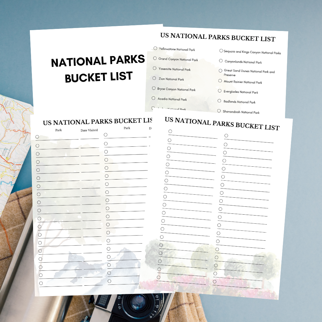 National Parks Bucket List