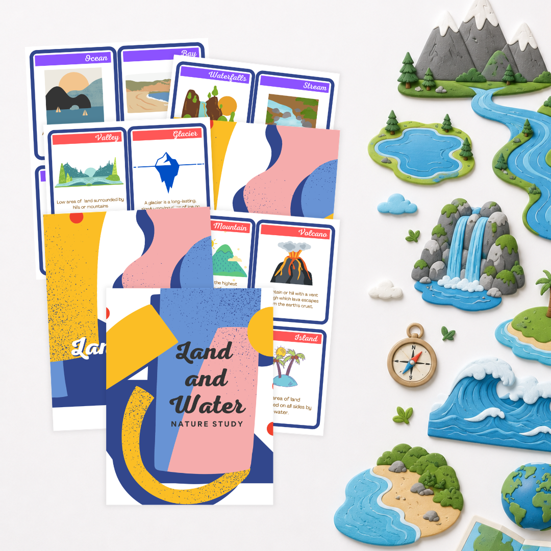 Land and Water Forms Nature Study