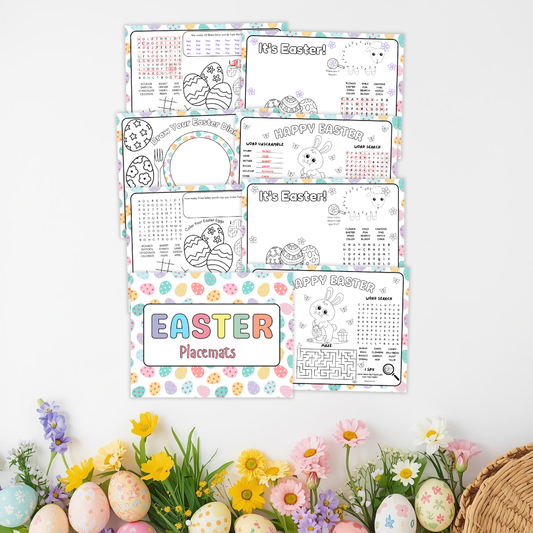 Easter Activity Placemats