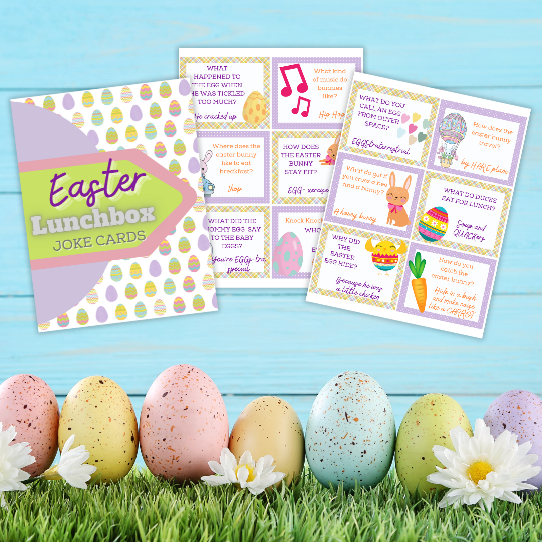 Easter Lunchbox Joke Cards