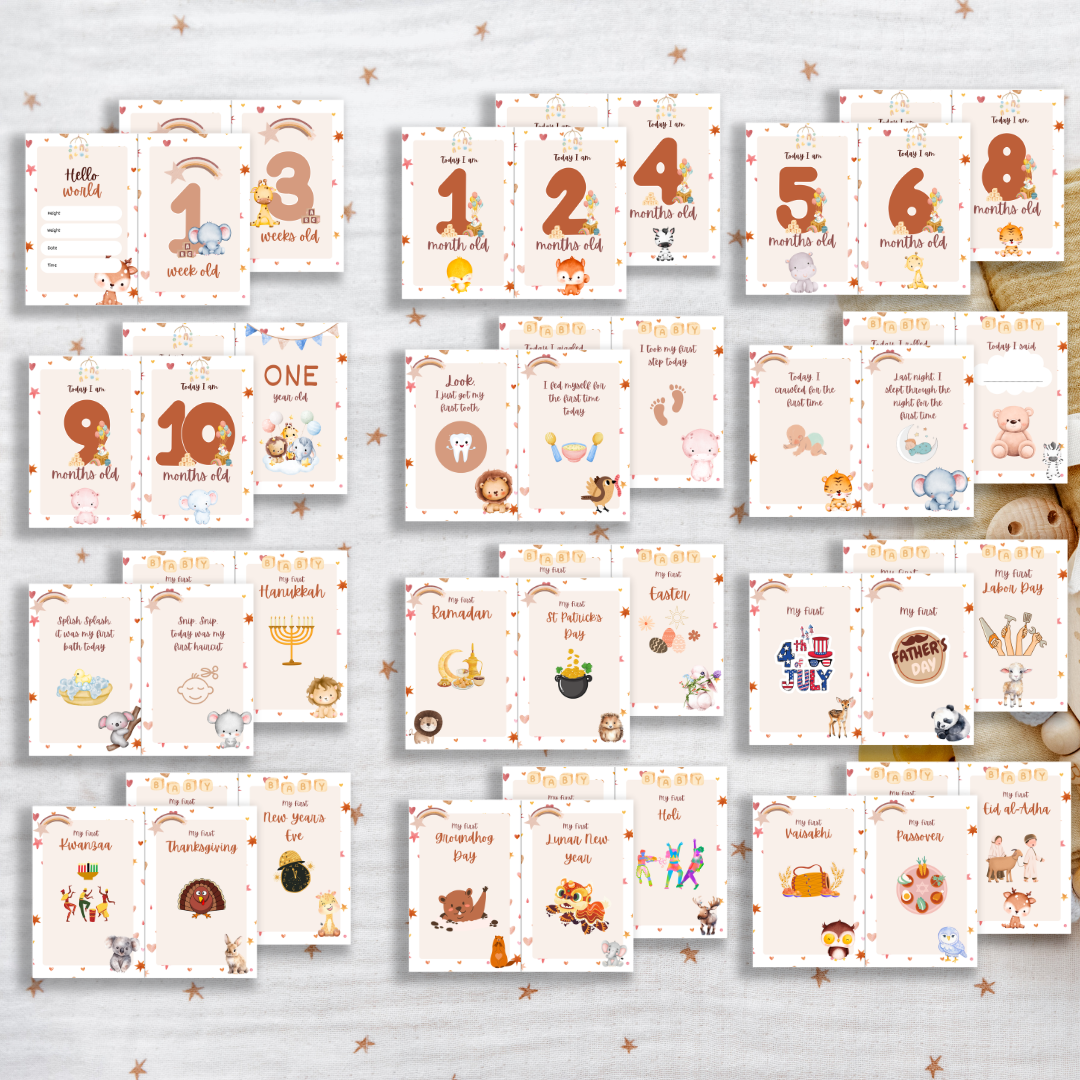 Baby Milestones Props