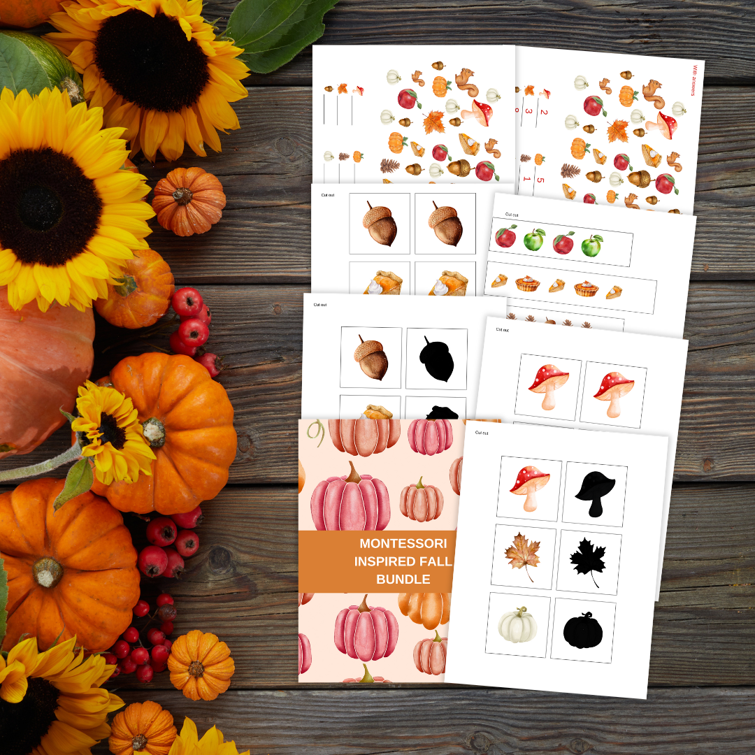 Montessori Inspired Fall Bundle