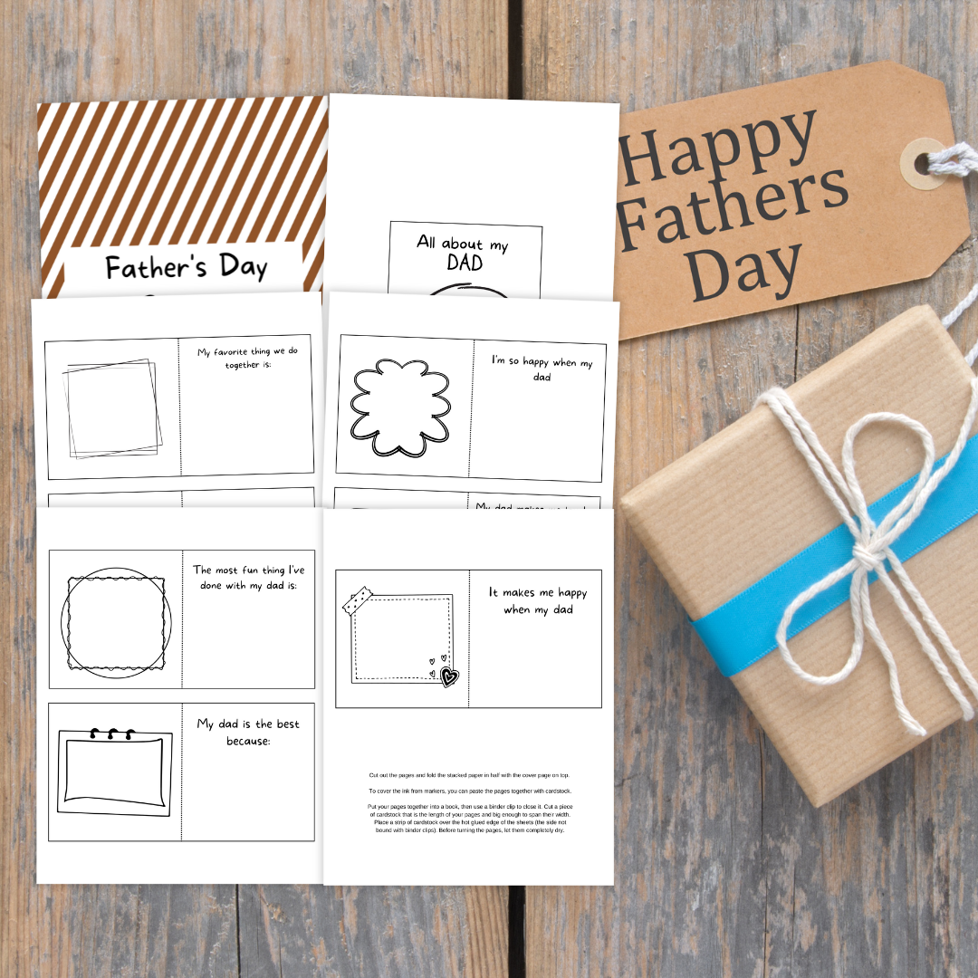 Father's Day Booklet