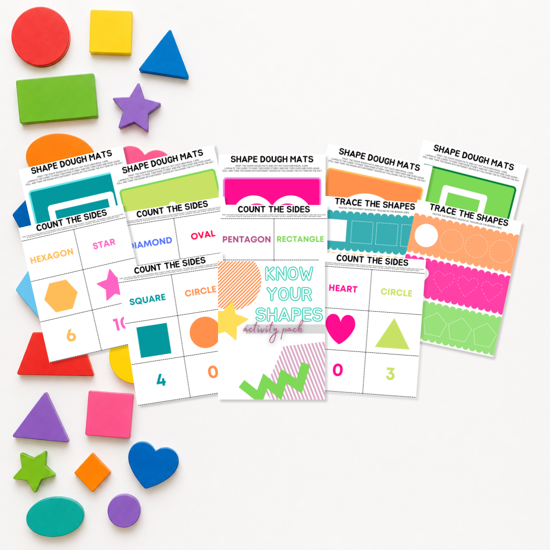 Know Your Shapes Activity Pack