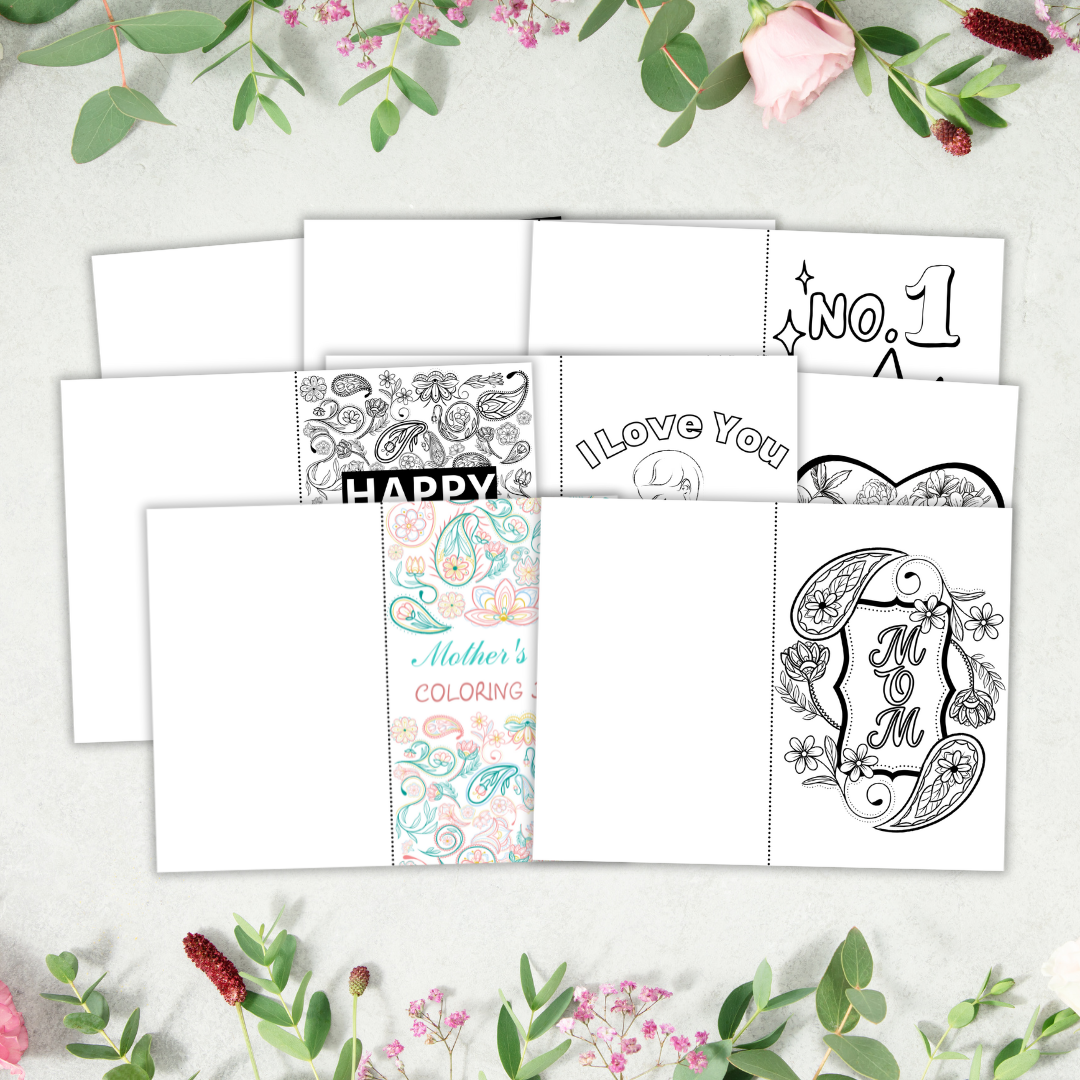 Mother's Day Coloring Book