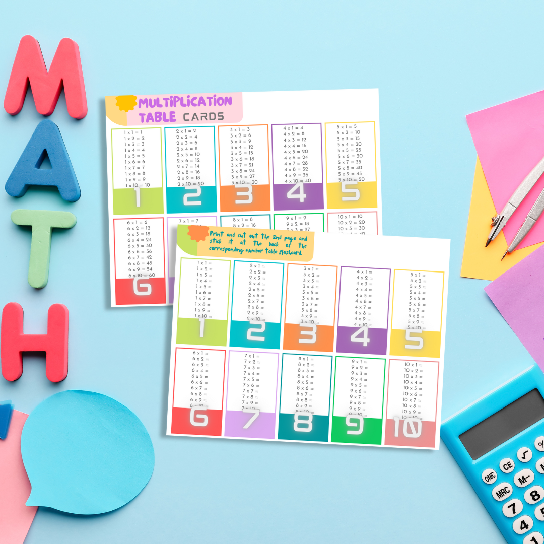 Kids Mathematics Templates Bundle