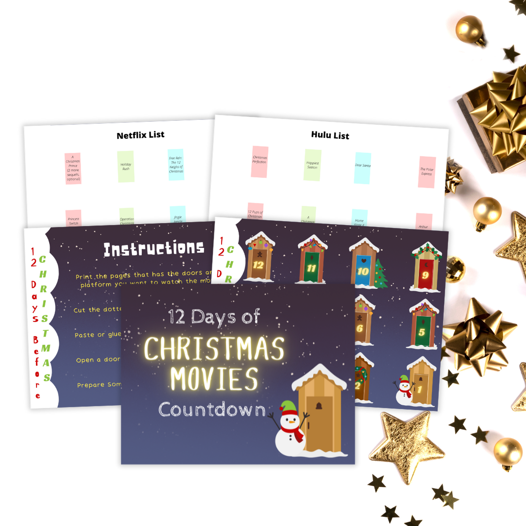 12 Days of Christmas Movies Countdown