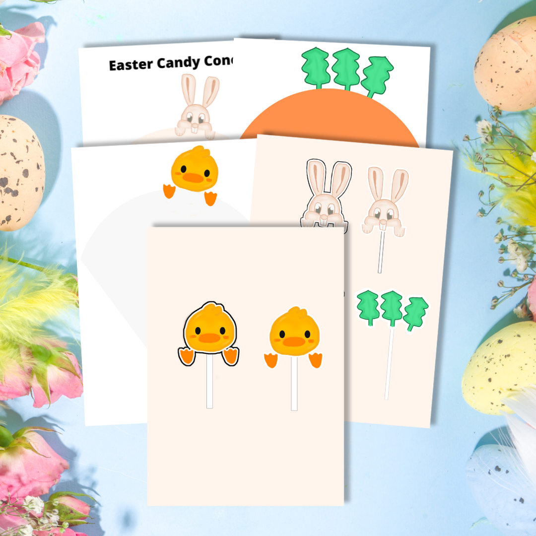Easter Candy Cones