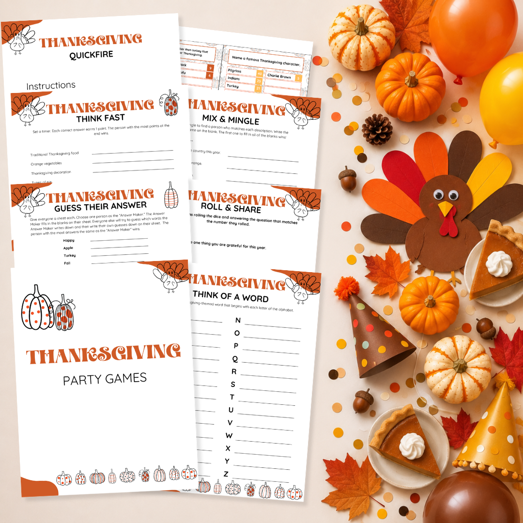 Thanksgiving Party Games