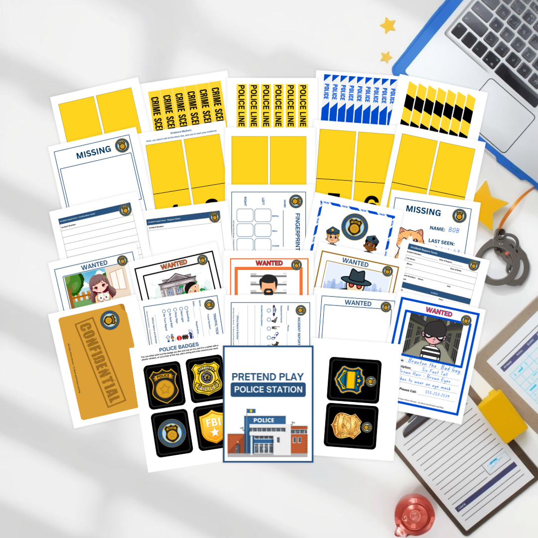 Police Station Pretend Play