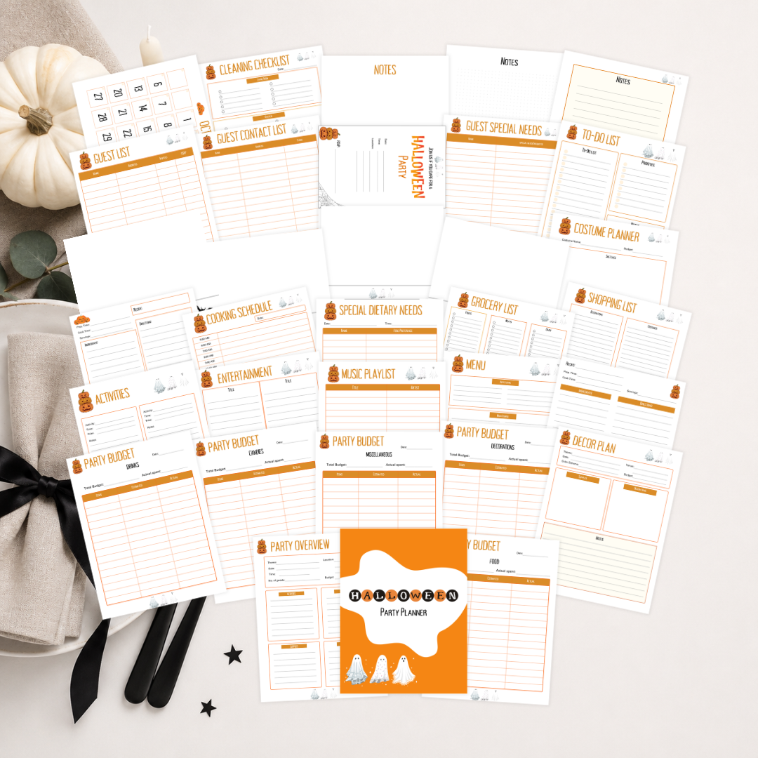 Halloween Party Planner