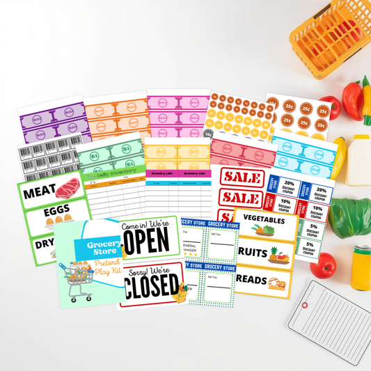 Grocery Store Pretend Play