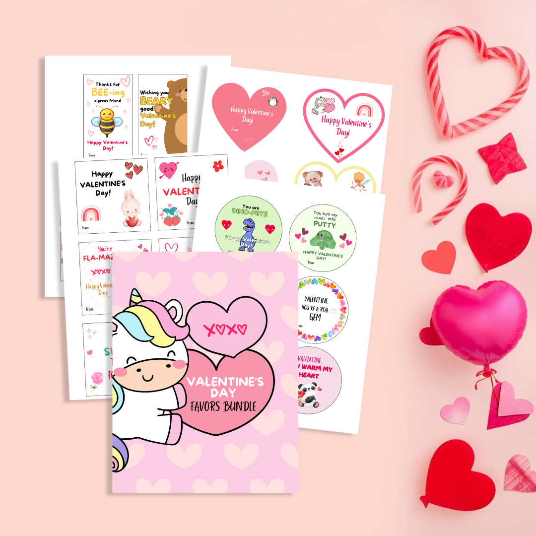 Valentine's Day Favors Bundle