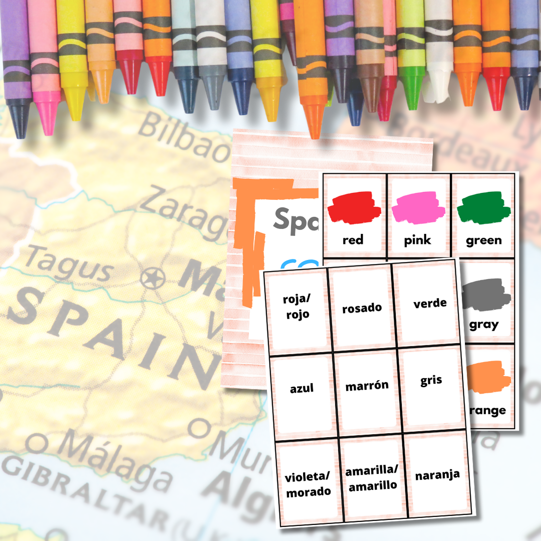Spanish Color Cards