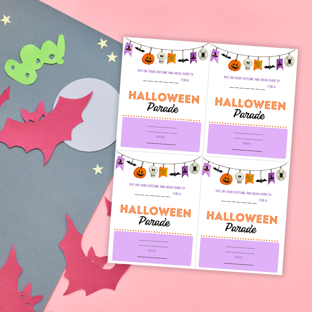 Halloween Activities Templates Bundle
