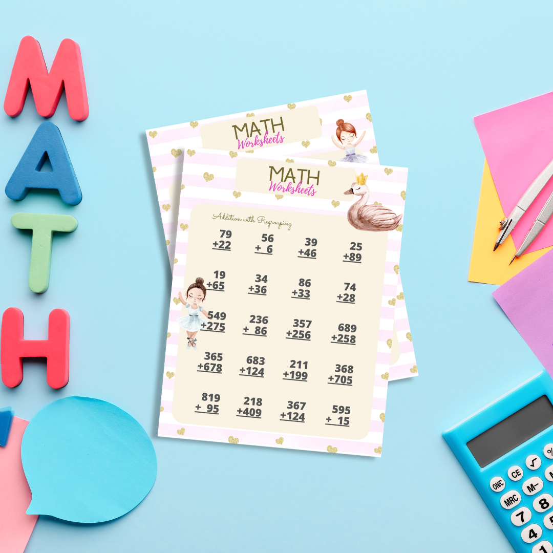 Kids Mathematics Templates Bundle