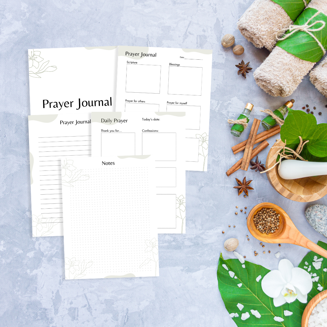 Mental Health, Mindfulness and Self Care Templates Bundle