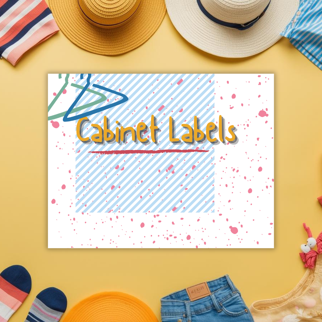 Cabinet Labels