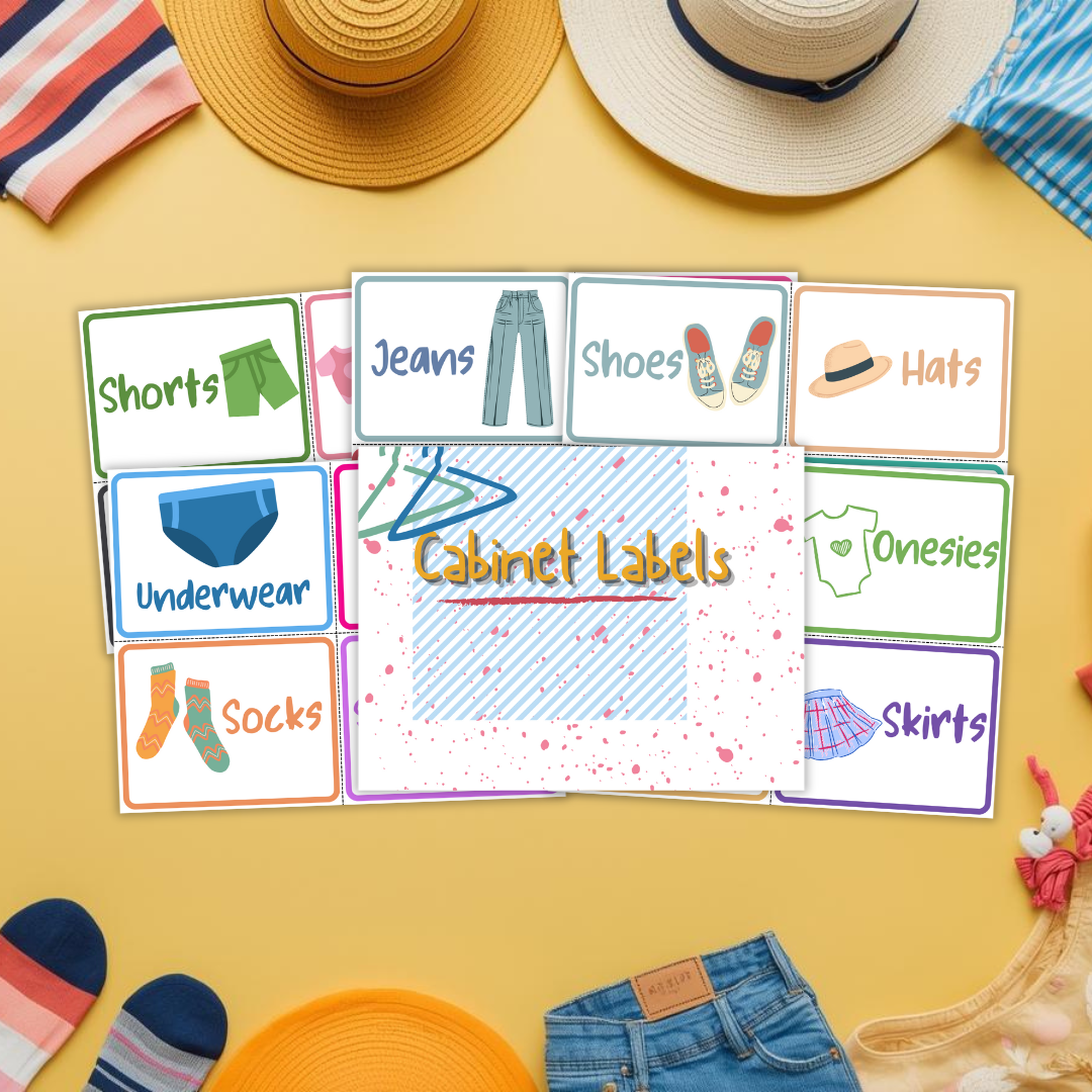 Cabinet Labels