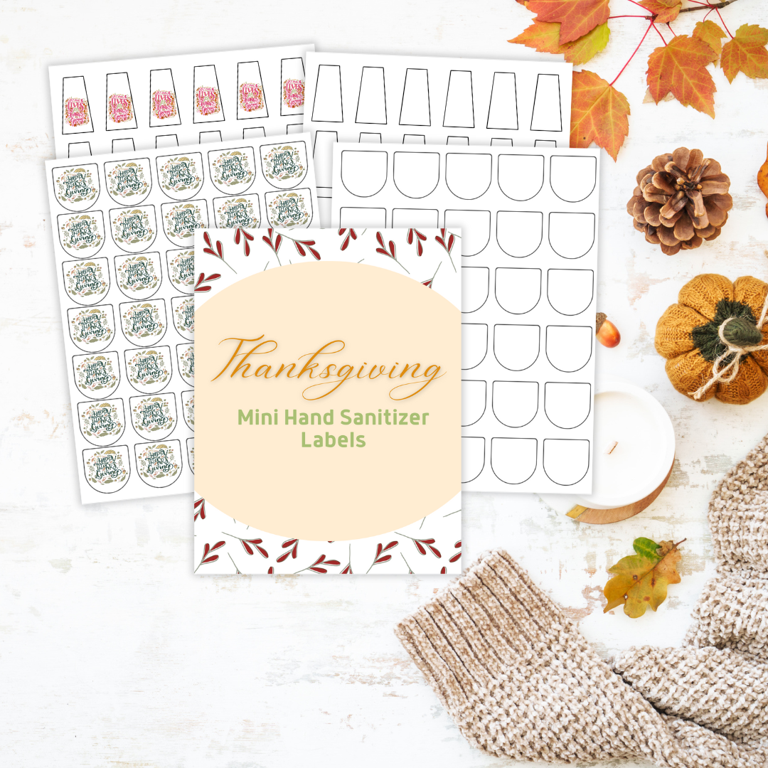 Thanksgiving Printable Templates Bundle