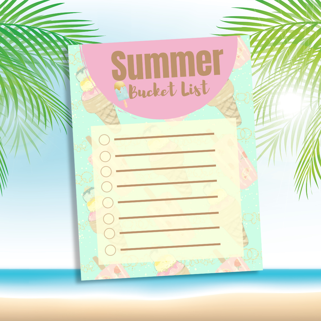 Summer Challenges and Activities Templates Bundle