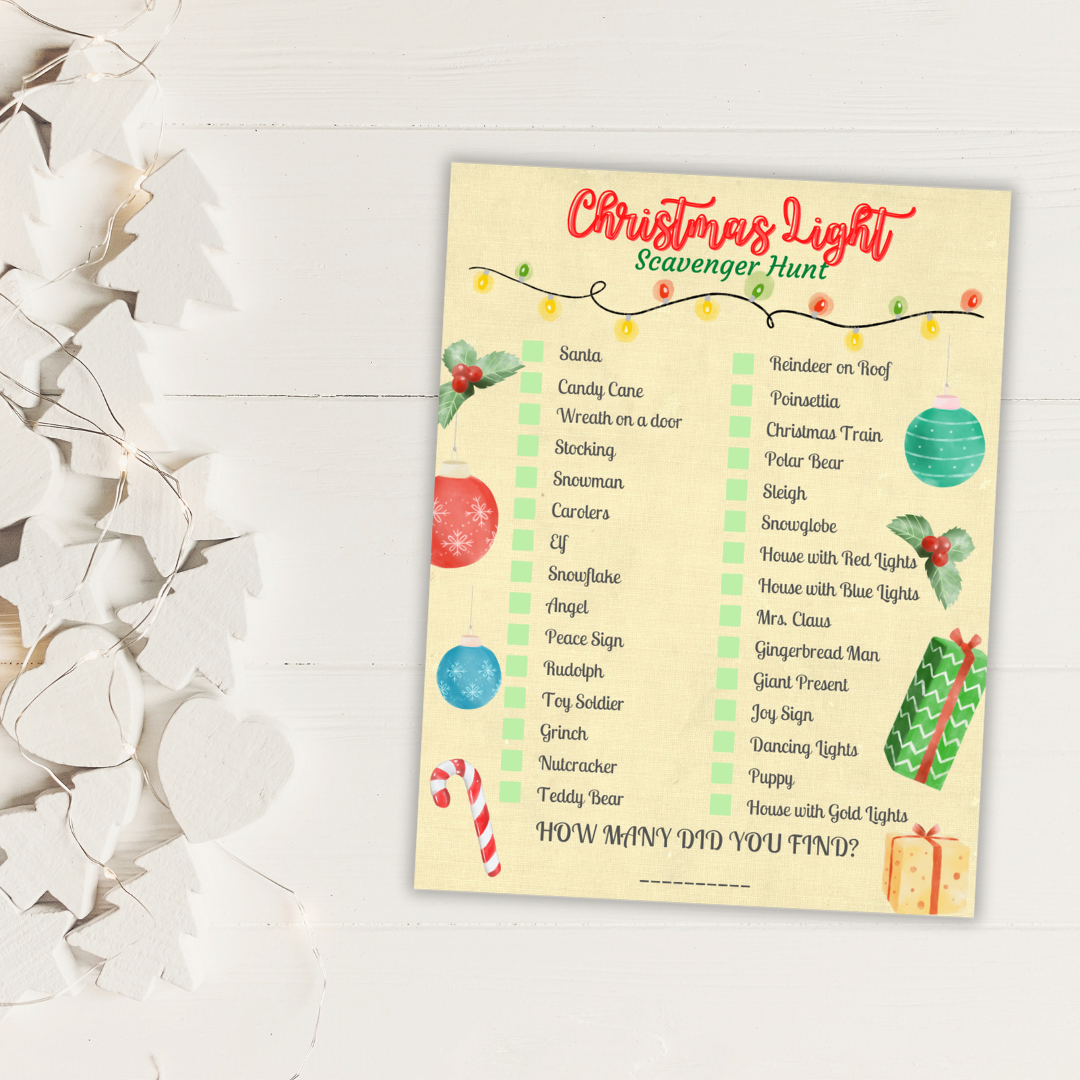 Christmas Games and Activities Templates Bundle