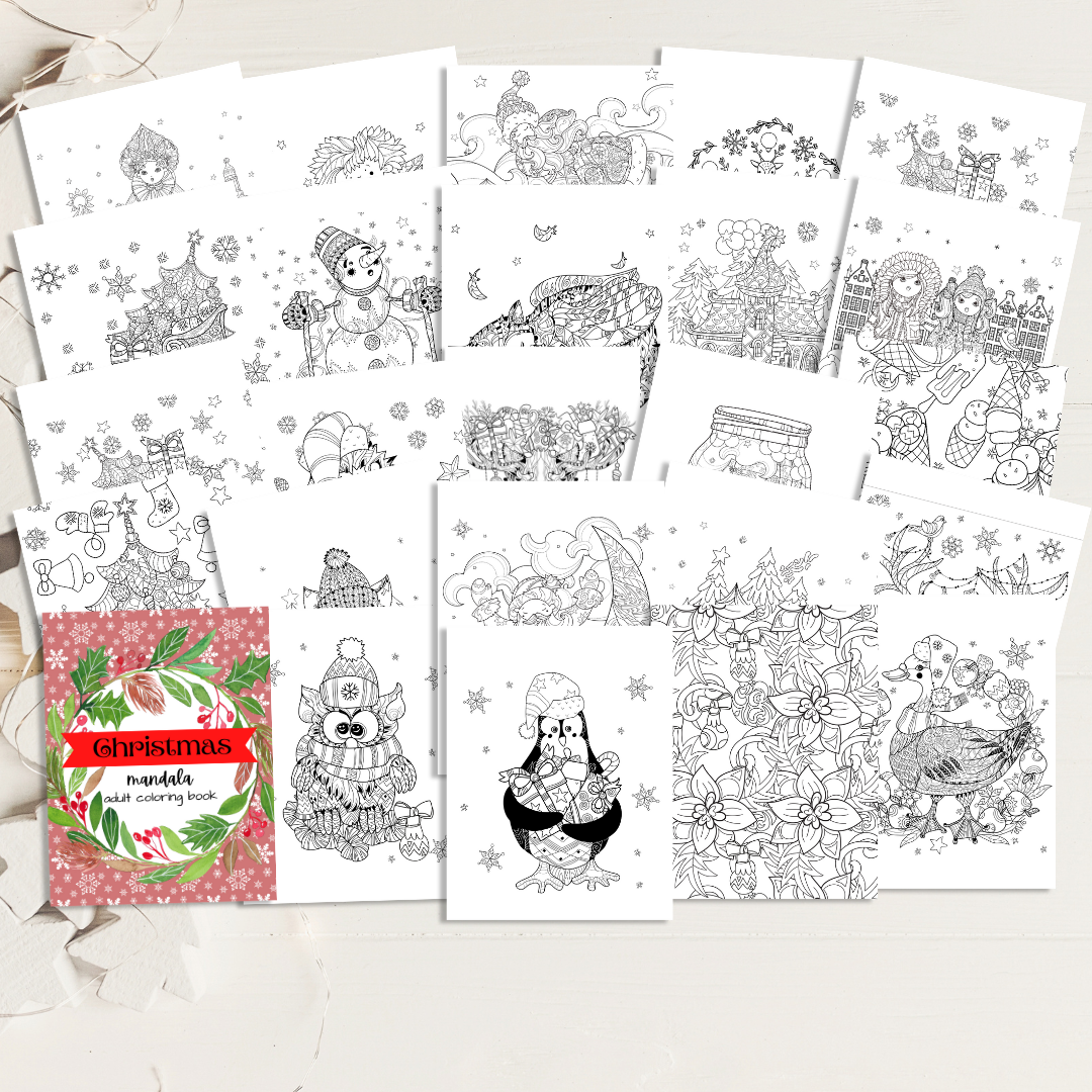 Christmas Games and Activities Templates Bundle