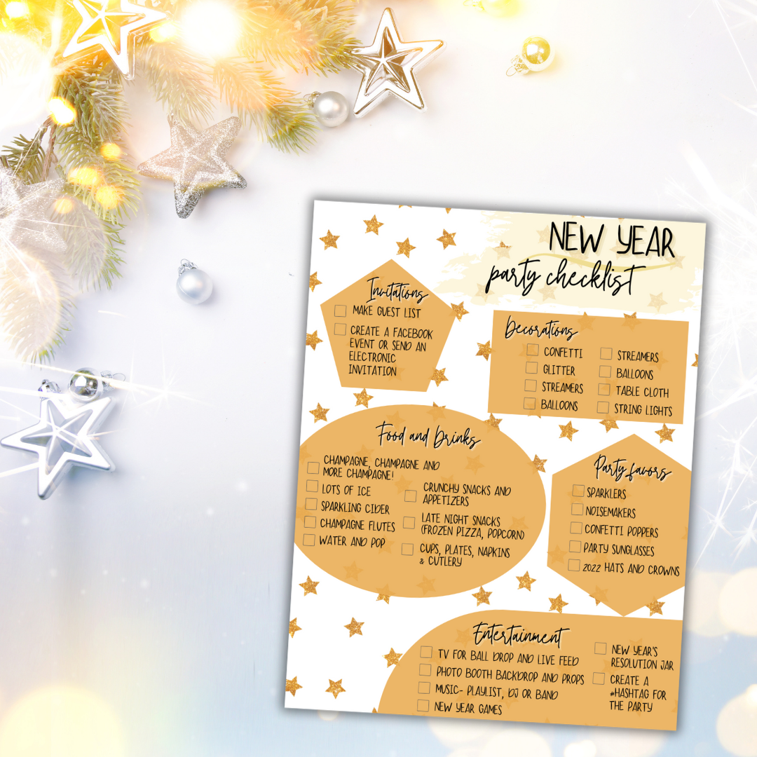 New Year Party Checklist