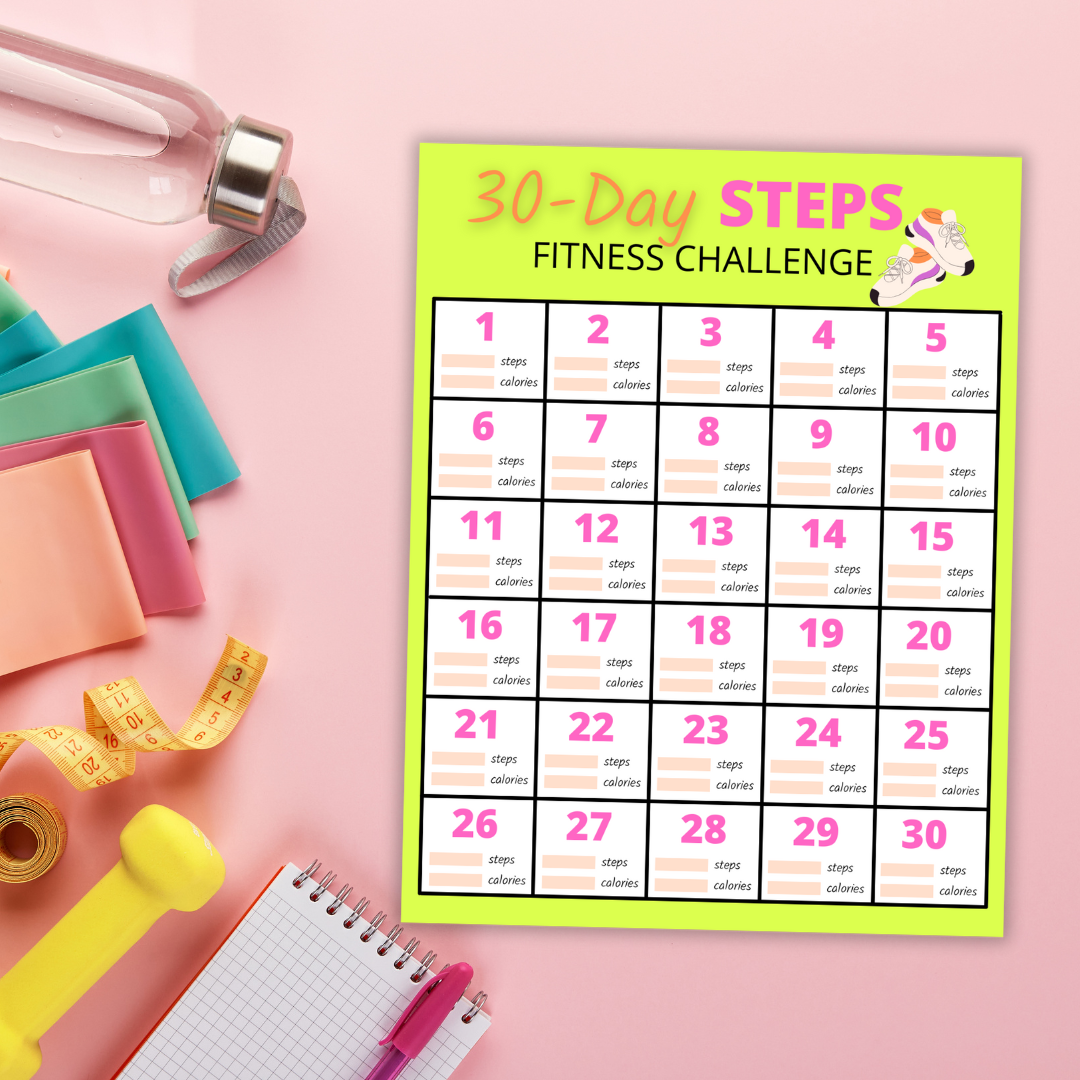 30-Day Steps Fitness Challenge