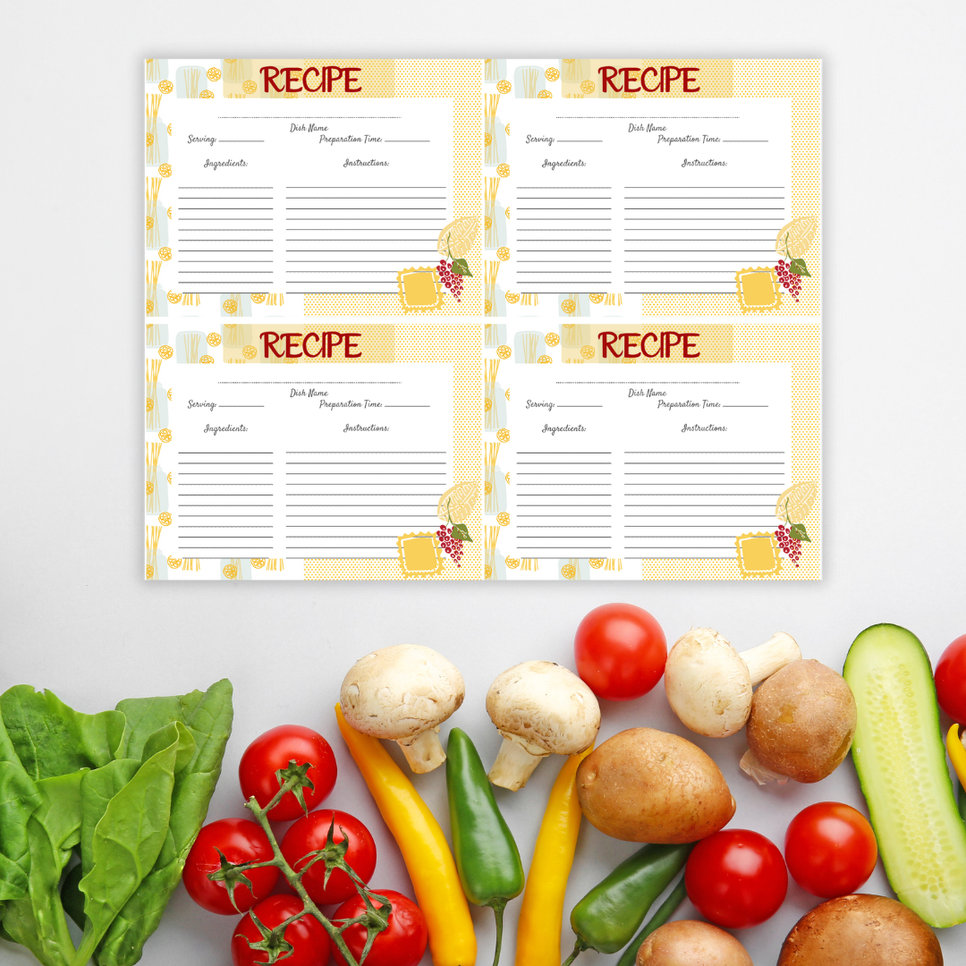 Recipe Cards