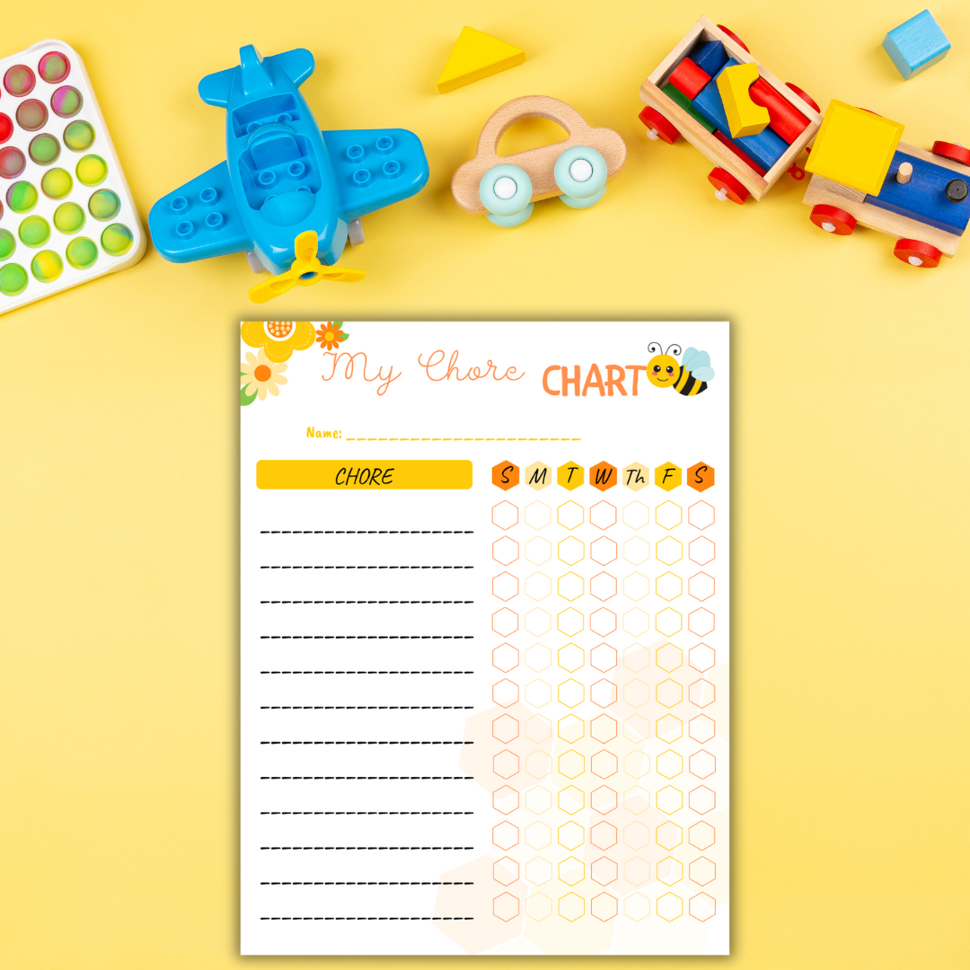 Bee Theme Chore Chart
