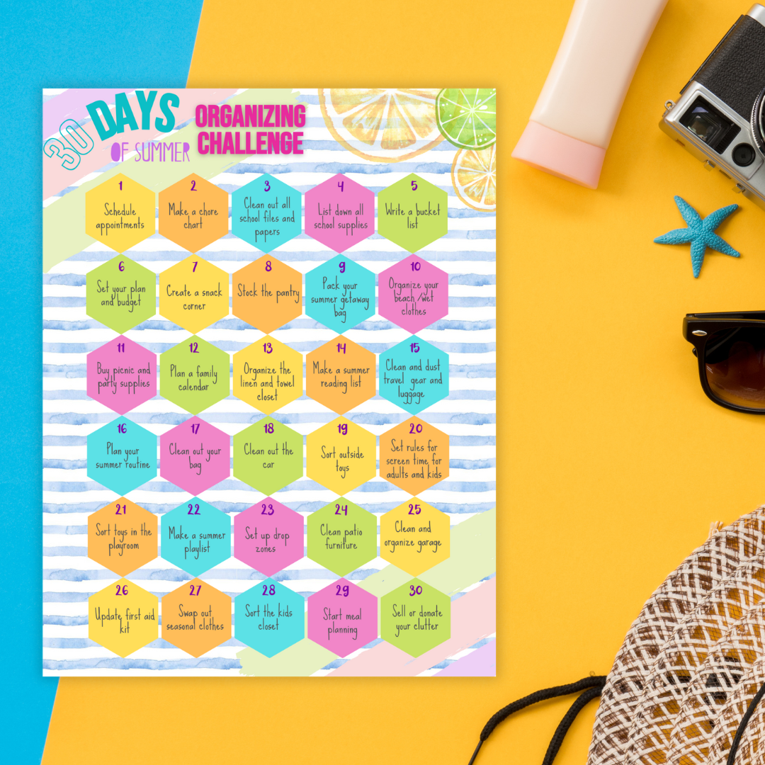 Summer Decluttering Challenge