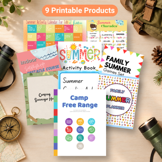 Summer Activities for Kids Printable Bundle