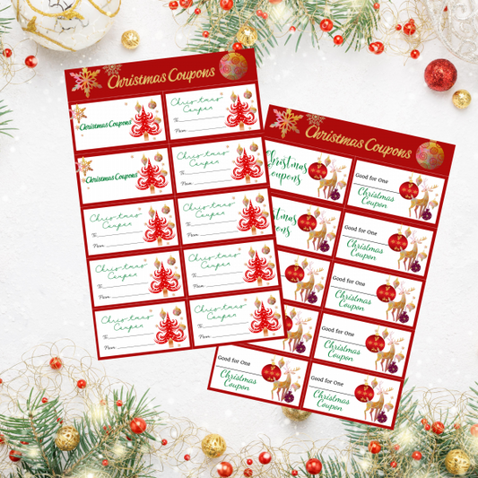 Christmas Coupon Book