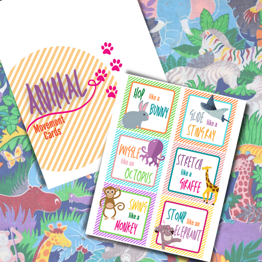 Animal Movement Cards