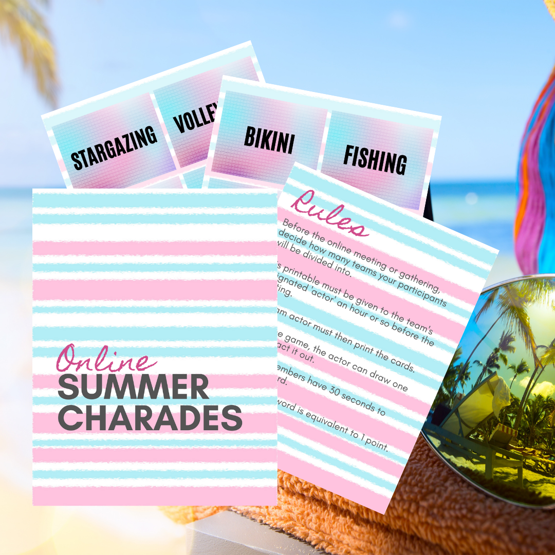 Online Summer Charades