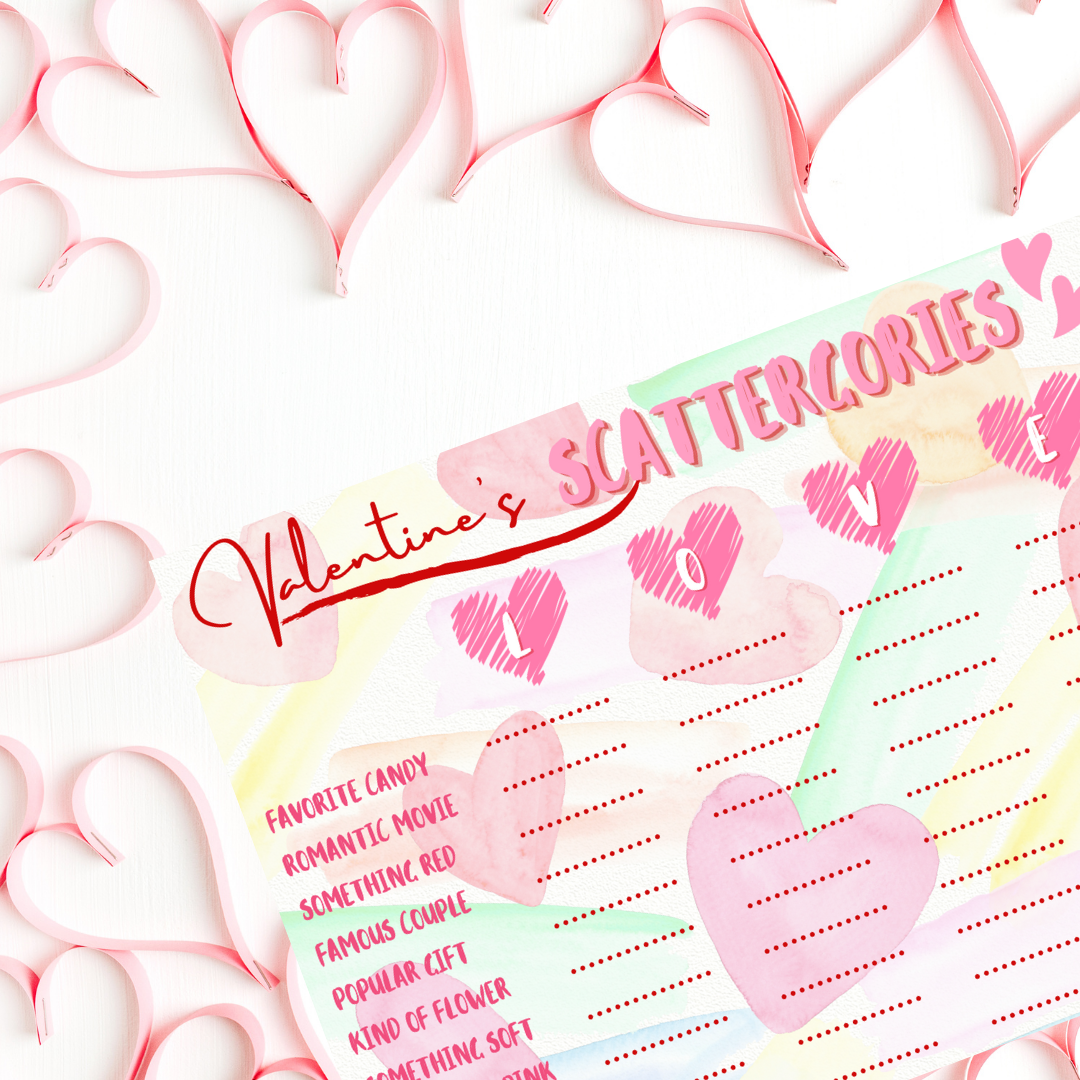 Valentine's Scattergories